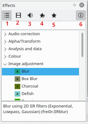 Hãy tham khảo Kdenlive/Manual/Effects - KDE UserBase Wiki để có một hướng dẫn đầy đủ về chỉnh sửa video. Với hệ thống hướng dẫn chuyên nghiệp này, bạn sẽ học được cách sử dụng Kdenlive để thực hiện mọi thứ từ cắt và ghép video cho đến thêm hiệu ứng và âm thanh. Bắt đầu học ngay hôm nay và trở thành một nhà làm phim chuyên nghiệp!