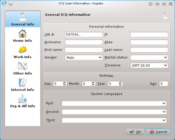 how to register icq and get only six numbers