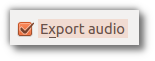 File:Kdenlive export audio checked ubuntu.png