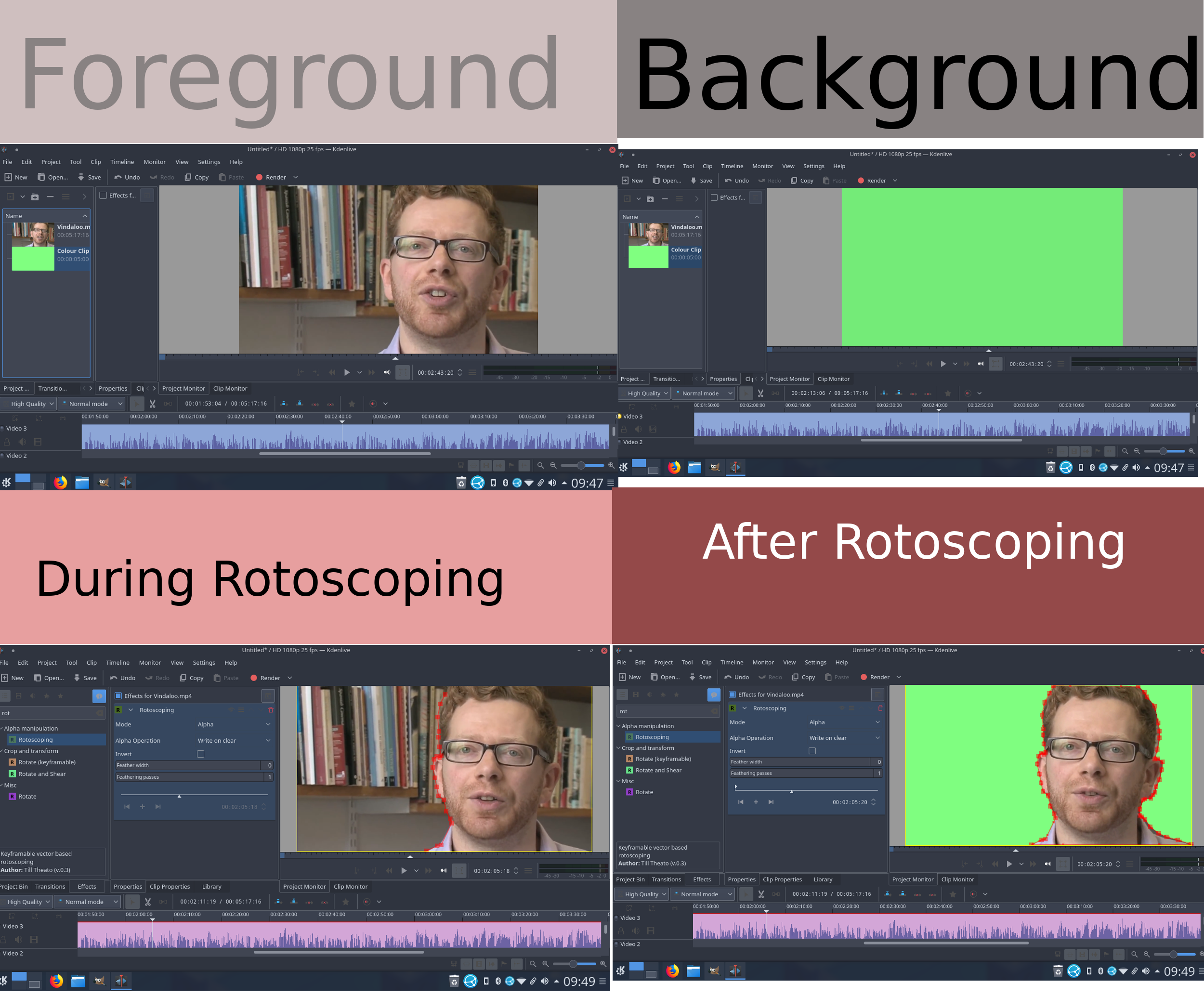 Remover rotoscope How to