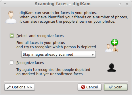 digikam face recognition tutorial