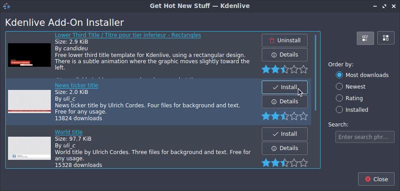 File:Kdenlive Download title templates.png