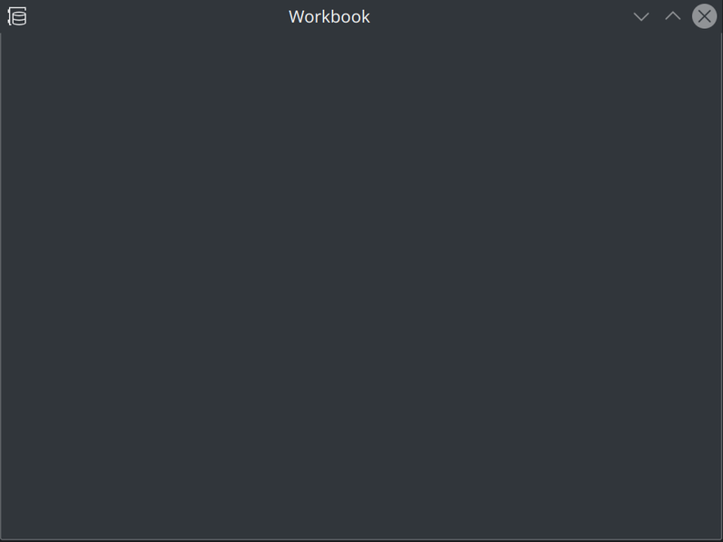 File:LabPlot workbook empty.png
